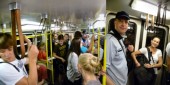 ... auf den Burgberg mit den nicht mehr ganz neuen Budapester Verkehrsmitteln. (04.09.2012)