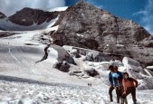 Am Marmolata-Gletscher (16.07.1983)