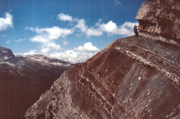 Tofana-Klettersteig Astaldi (02.08.1991)