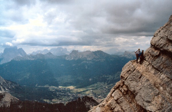 Cristallo-Klettersteig Ivano Dibona (04.08.1991)