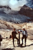 Beim Marmolata-Gletscher (17.08.1989)