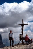Am Gipfel des Kleinen Lagazuoi (24.08.1989)