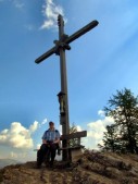 Am Gipfel der Kreuzspitze (17.07.2010)