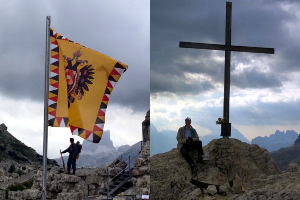 In knapp einer Stunde von der k.u.k. Sperre Tra i Sassi zum Gipfel des Hexenstein (08.07.2011)