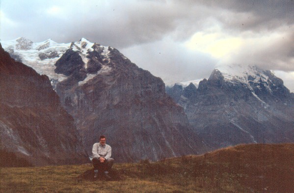 Auf der Großen Scheidegg (16.10.1990)