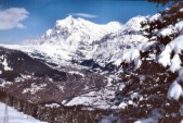 Blick auf Grindelwald (05.04.1987)