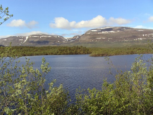 Auch Norwegen empfängt uns sogleich mit wunderschönen Seen. (29.06.2008) 