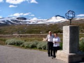 Meine Eltern am Polarkreis. (02.07.2008) 