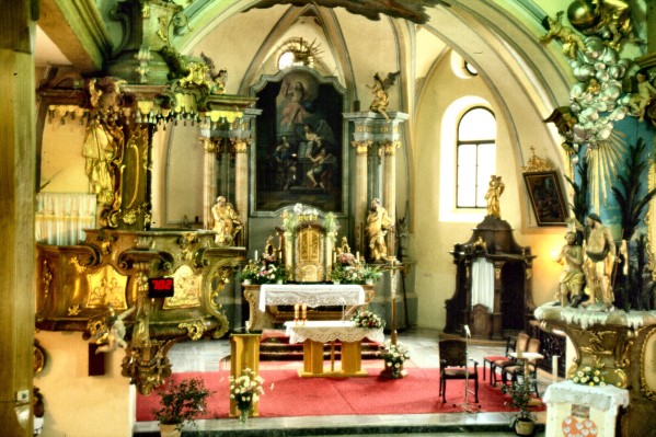 Pfarrkirche von Mährisch-Rothwasser (09.07.2000)