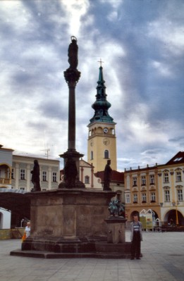 Stadtplatz von Neutitschein (10.07.2000)