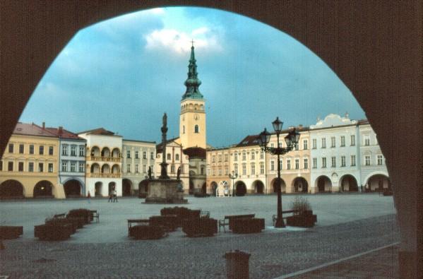 Stadtplatz von Neutitschein (26.03.2002)