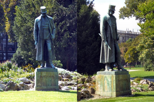 Denkmal für Kaiser Franz Joseph I. im Burggarten (08.09.2009)