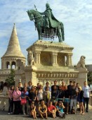 Gruppenfoto vor dem Stephans-Denkmal (10.09.2009)