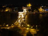 Budapest: Blick auf Kettenbrücke und Stephansbasilika (01.07.2012)