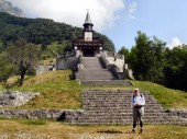Slowenien: Soldatenkirche Javorca (05.07.2012)
