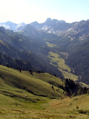 Blick in das San Nicolo-Tal (13.07.2009)