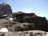 Der Col dei Bos, im Hintergrund die Tofana I di Rozes (29.06.2011)